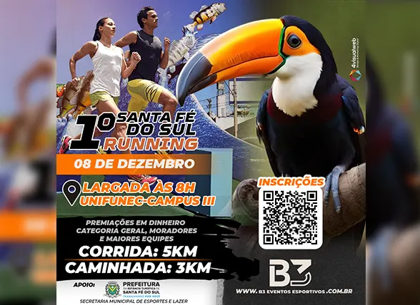 1º Santa Fé do Sul RUNNING
